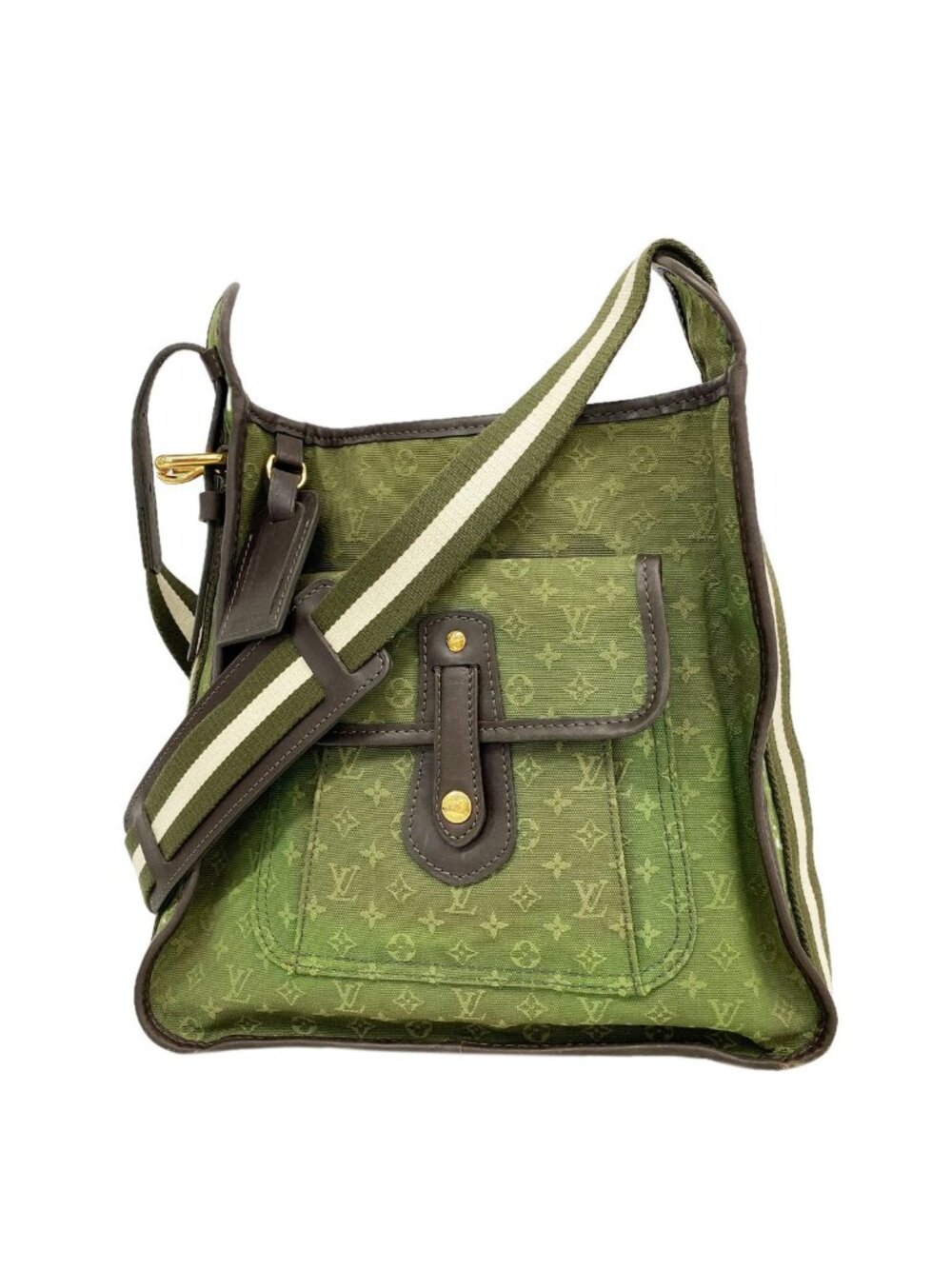 Louis Vuitton Shoulder Bag Monogram Mini Besace Marie Kate Khaki